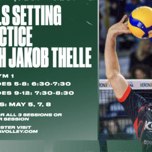 Setting Practice: Monday, May 5 - Girls grades 9-12